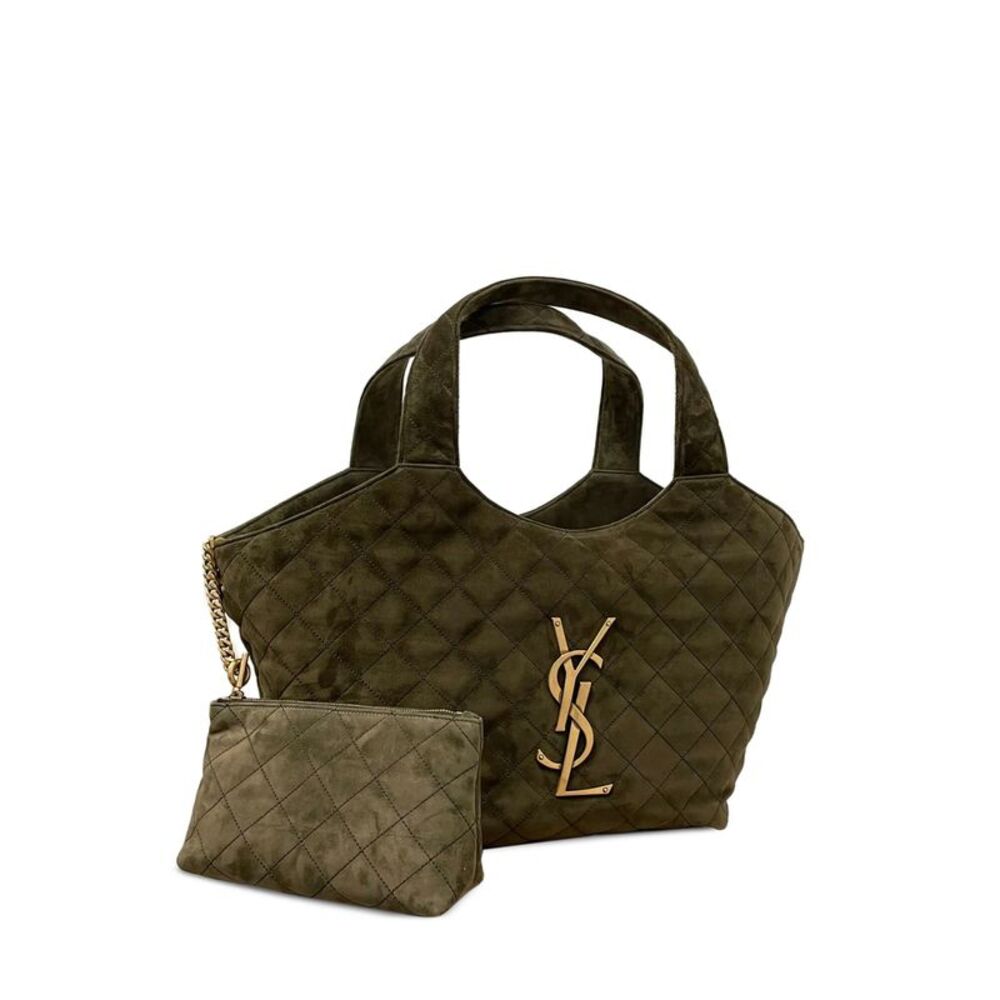 Saint Laurent Green Tote Bags Women - Picture 1 of 2